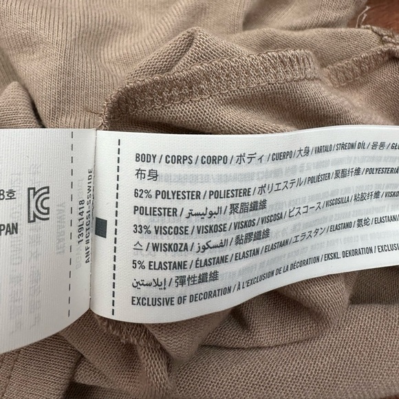 NWT Abercrombie Long-Sleeve Cozy Lounge Knit Button-Through Top - Picture 8 of 8